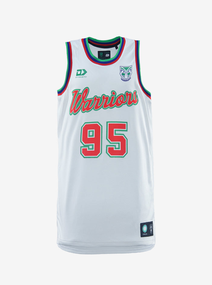2026 New Zealand Warriors Mens Basketball Singlet