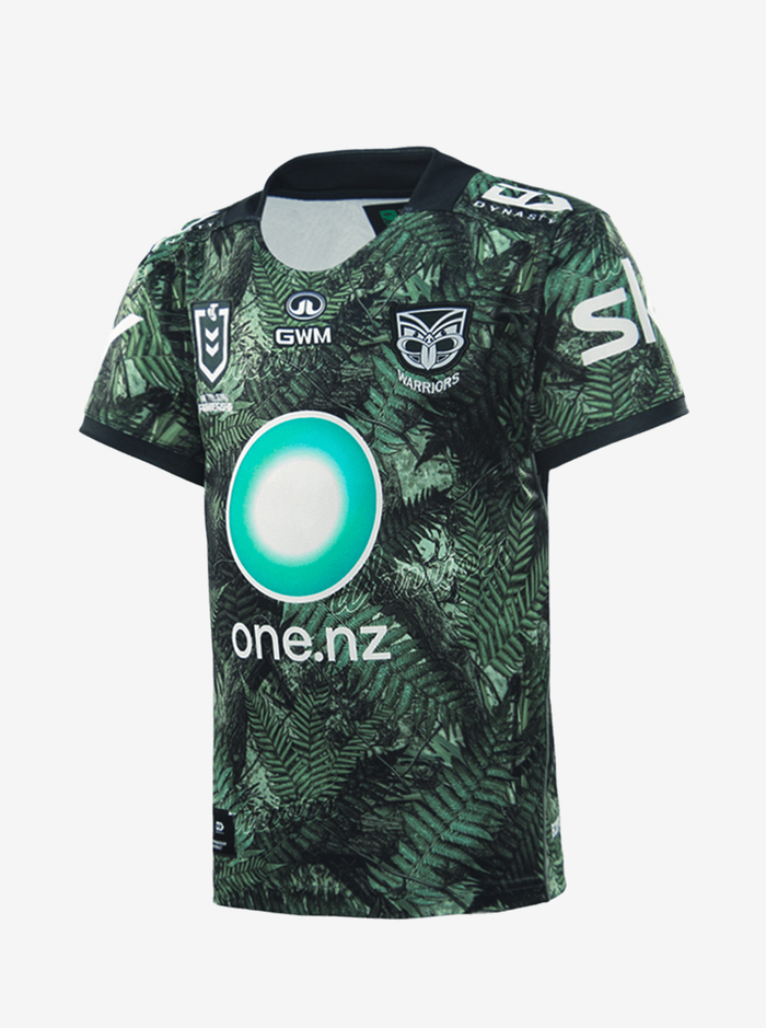 2026 New Zealand Warriors Replica Te Taiao Jersey Juniors