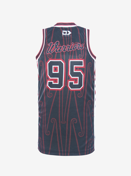 2026 NZ Warriors Te Ārahi Basketball Singlet Junior