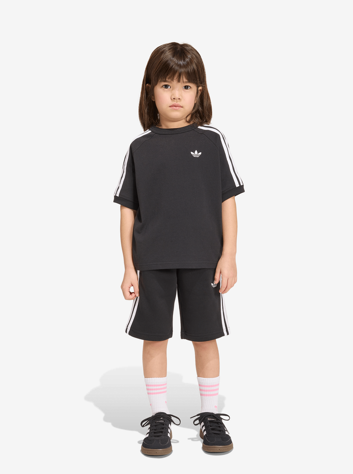 3 Stripe Short Tee Set