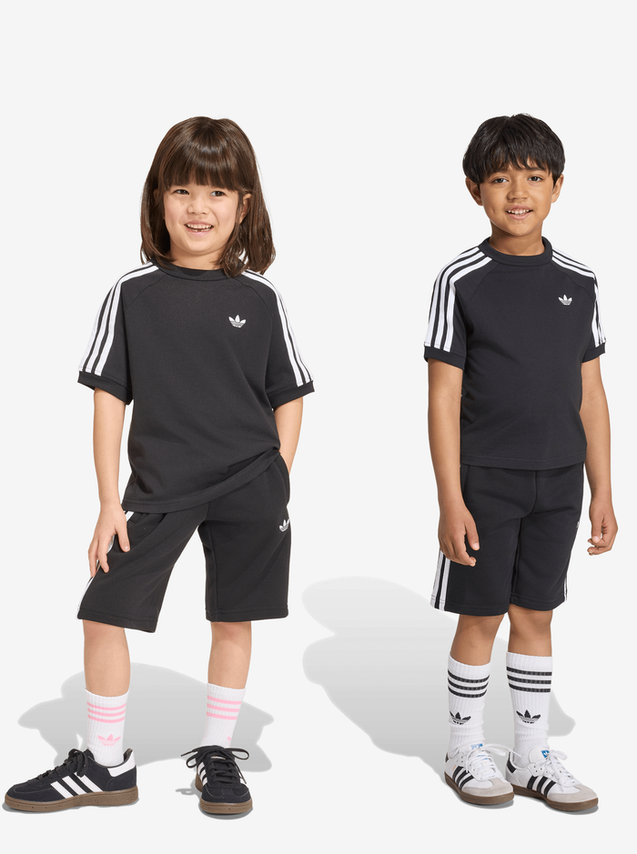 3 Stripe Short Tee Set