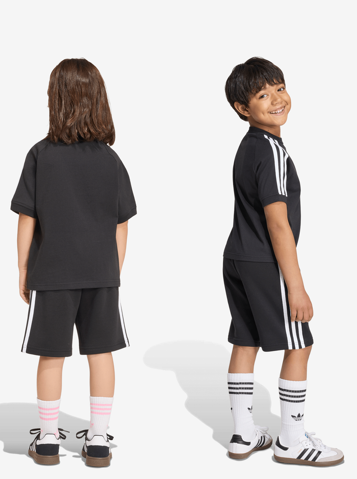 3 Stripe Short Tee Set