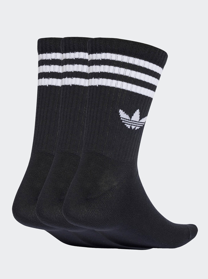 3-Stripes Crew Socks 3 Pairs