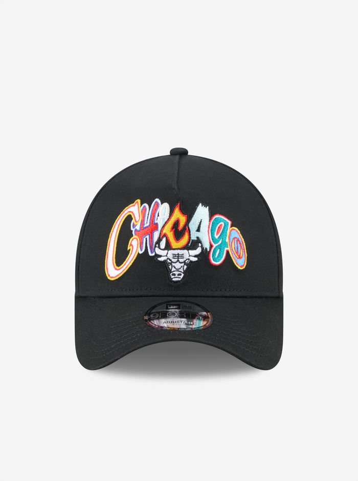 940 A-Frame Multi Letter Chicago Bulls Snapback Cap