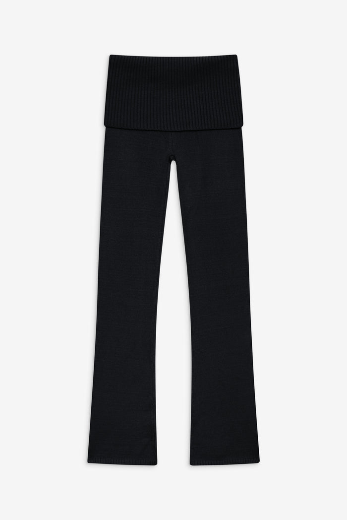 Aimee Knit Pants Black