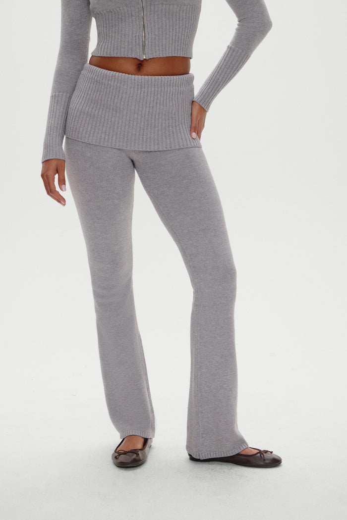 Aimee cloud knit pant rain cloud
