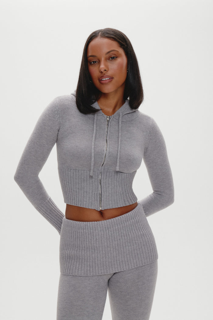 Aimee cloud knit pant rain cloud