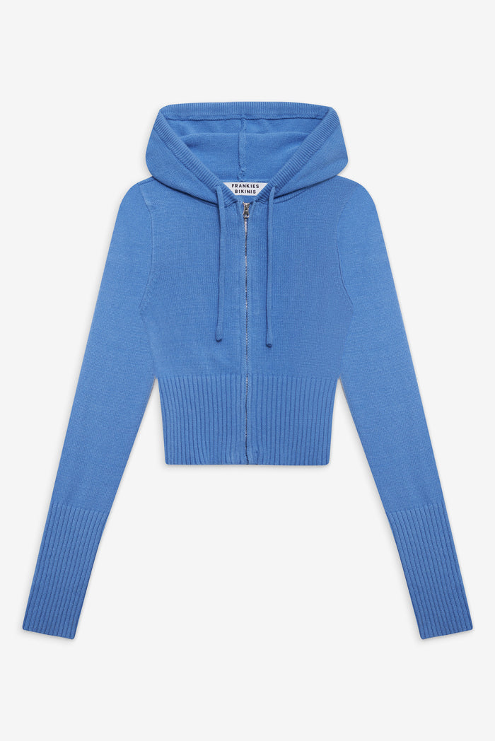 Aimee Zip Up Hoodie Blue Moon