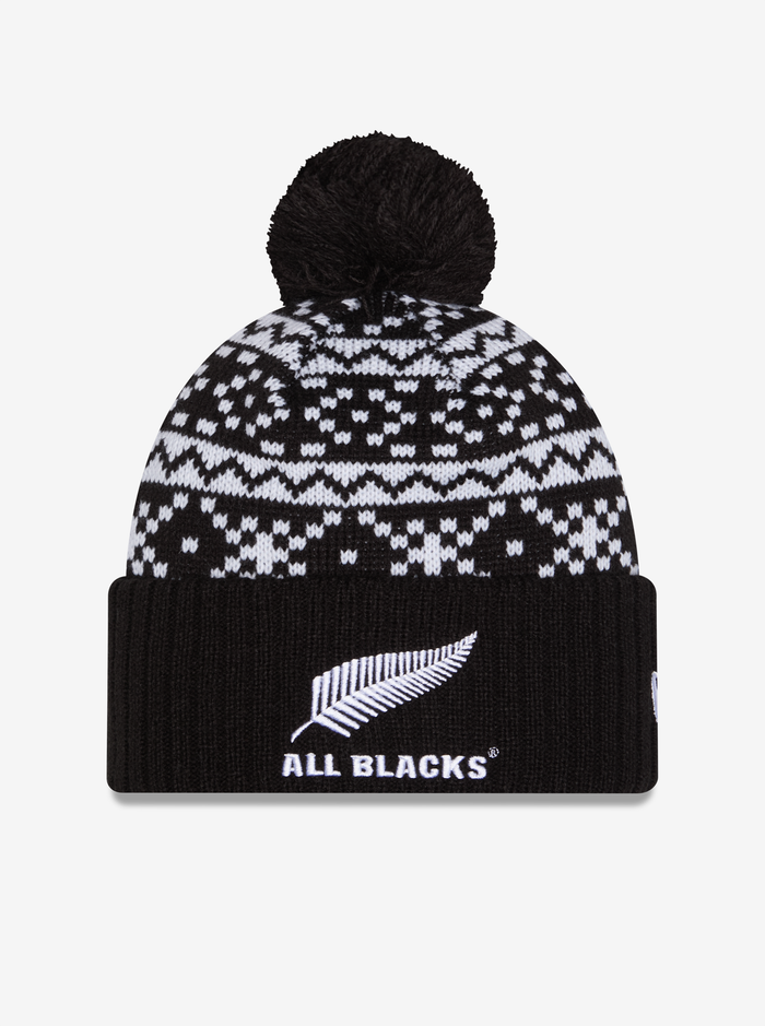 All Blacks Caridgan Knitted Beanie