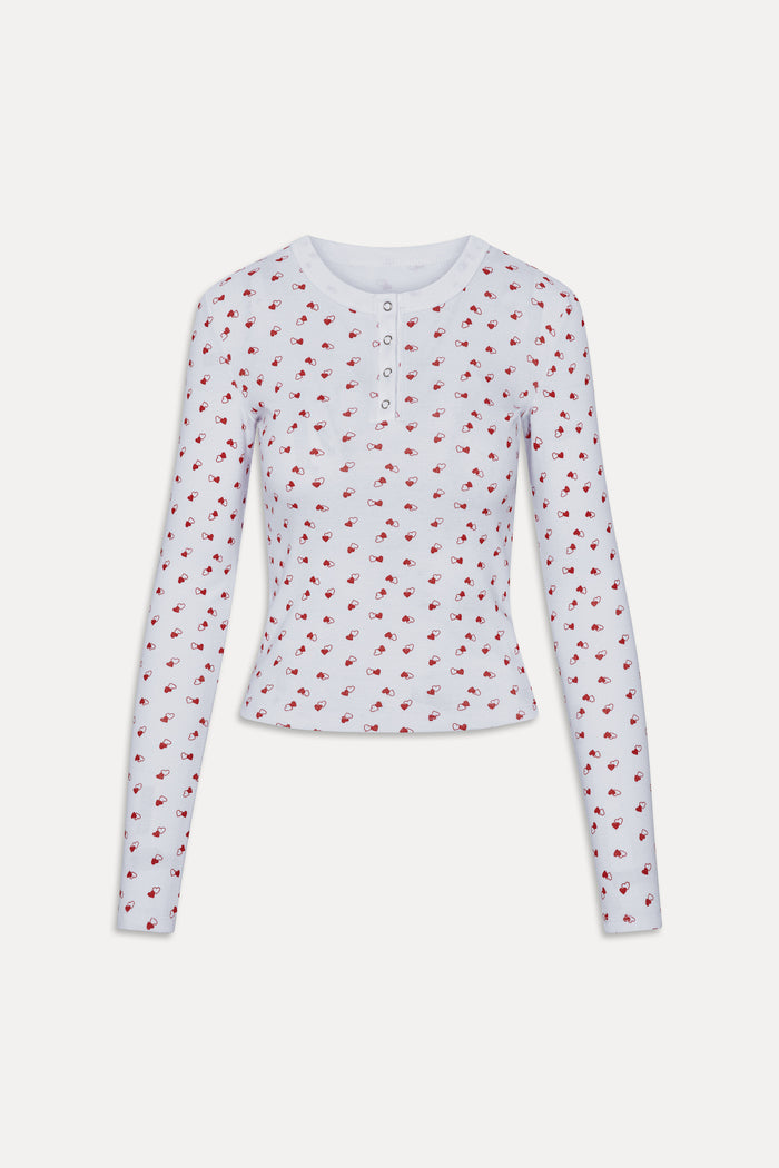 Amora Henley Shirt - Sunday Love