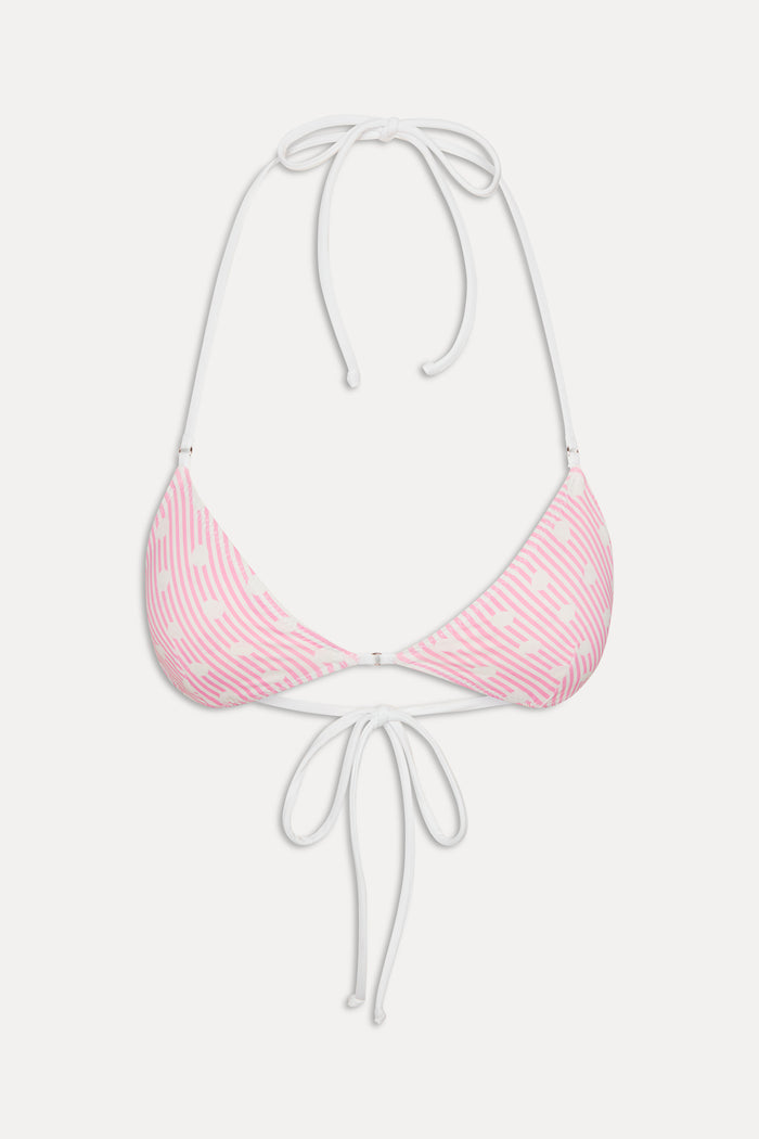 Amore Reversible Halter Bikini Top - Sprinkles