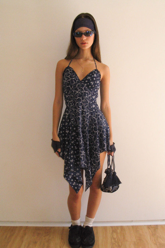 Anastasia Bandana Halter Dress Dixie