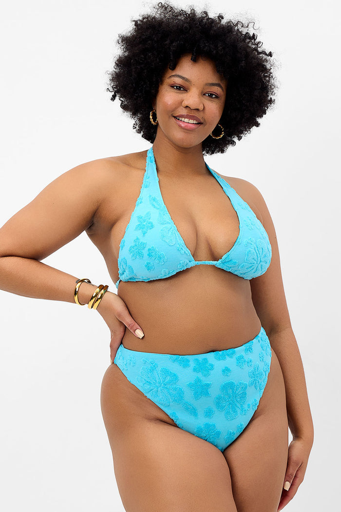 Anne Terry Full Coverage Bikini Bottom Blue Isle