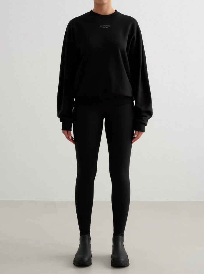 Apparel Terry Sweatshirt in Black