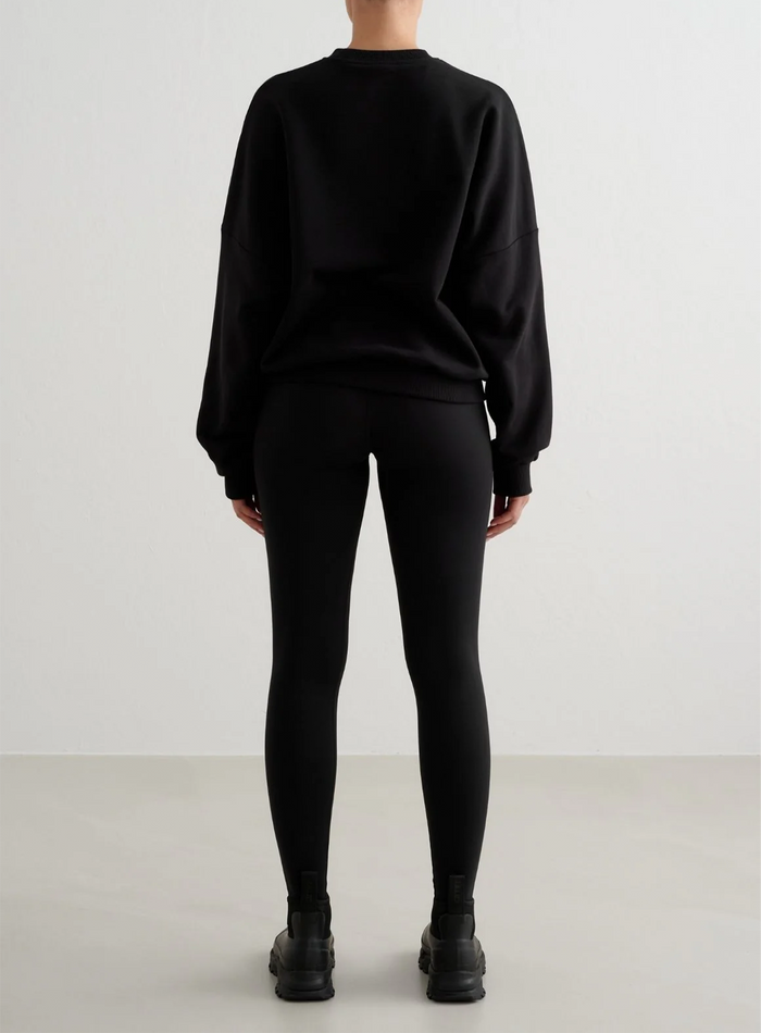 Apparel Terry Sweatshirt in Black