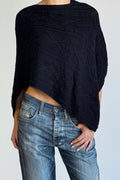 Aspen Poncho - Black
