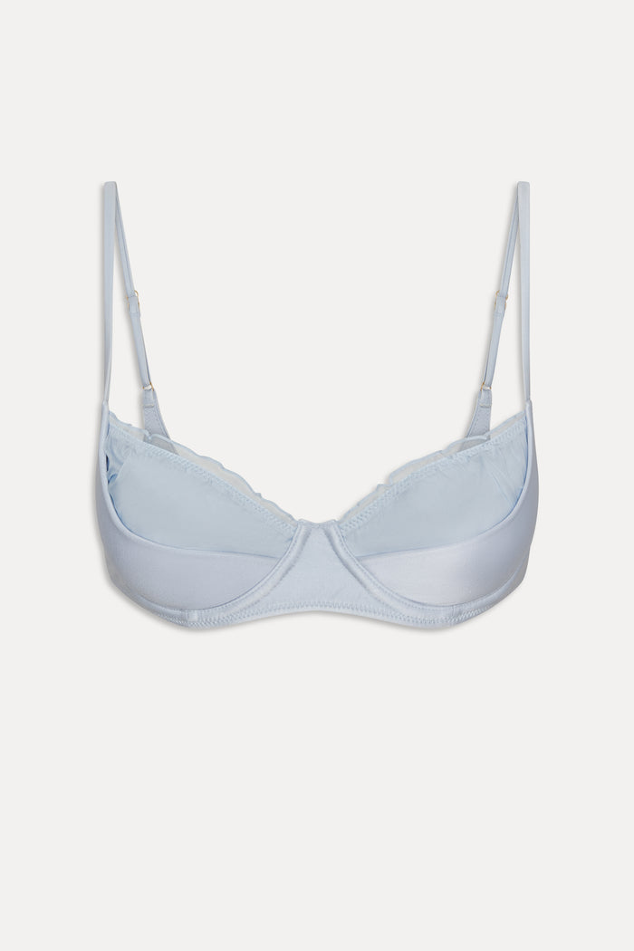 Austin Underwire Shine Bikini Top - Frosting