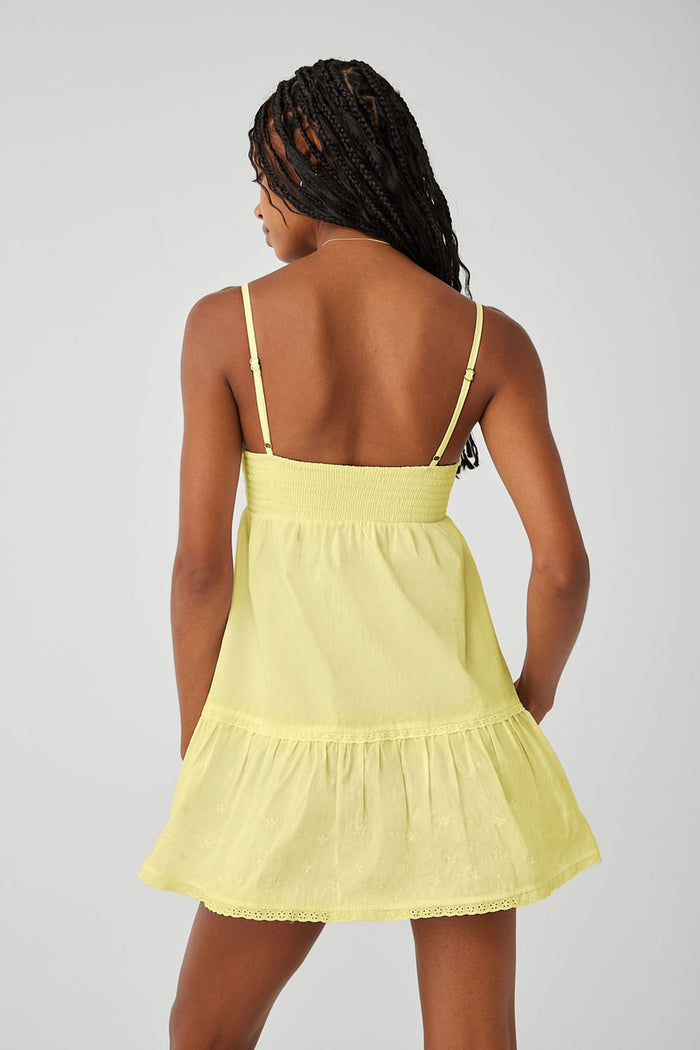 Baby Embroidered Mini Dress Honey Butter