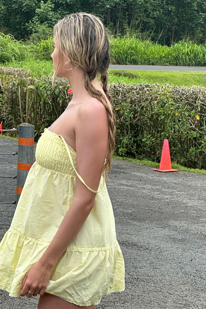 Baby Embroidered Mini Dress Honey Butter