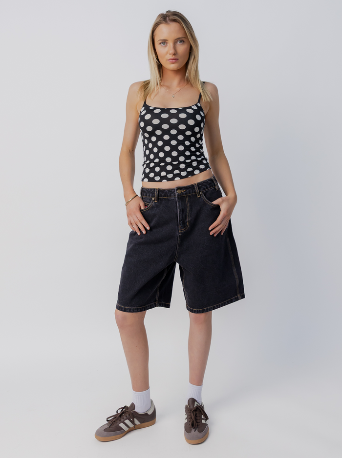 Baggy Denim Short