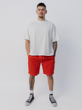 Balance Short in Crimson Red