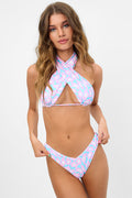 Bash Terry Halter Bikini Top Daisy Dream