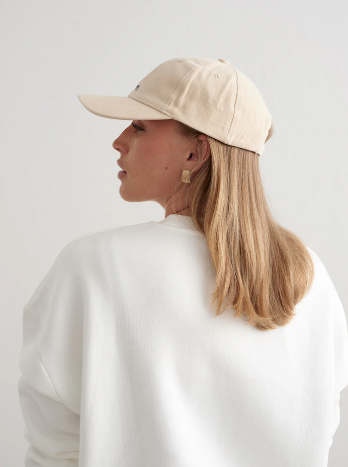 Beige Small Logo Cap