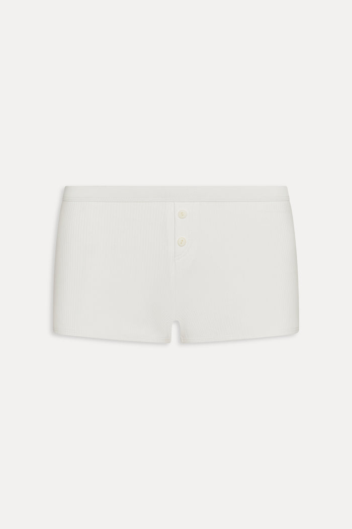 Belle Cheeky Swim Shorts - Opal Sun