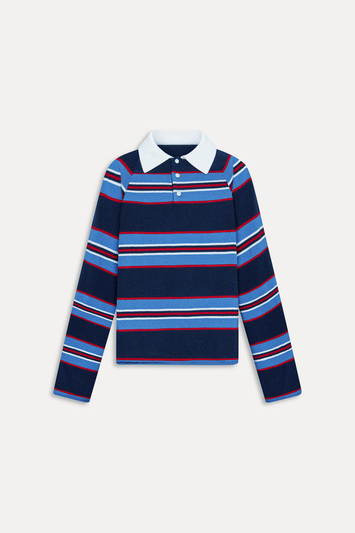 Benson Cashmere Rugby Sweater - Rugby Stripe