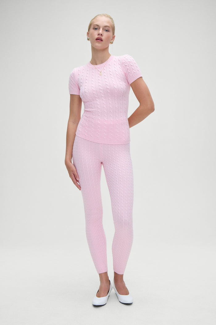Bodin High Waisted Legging Cozy Pink