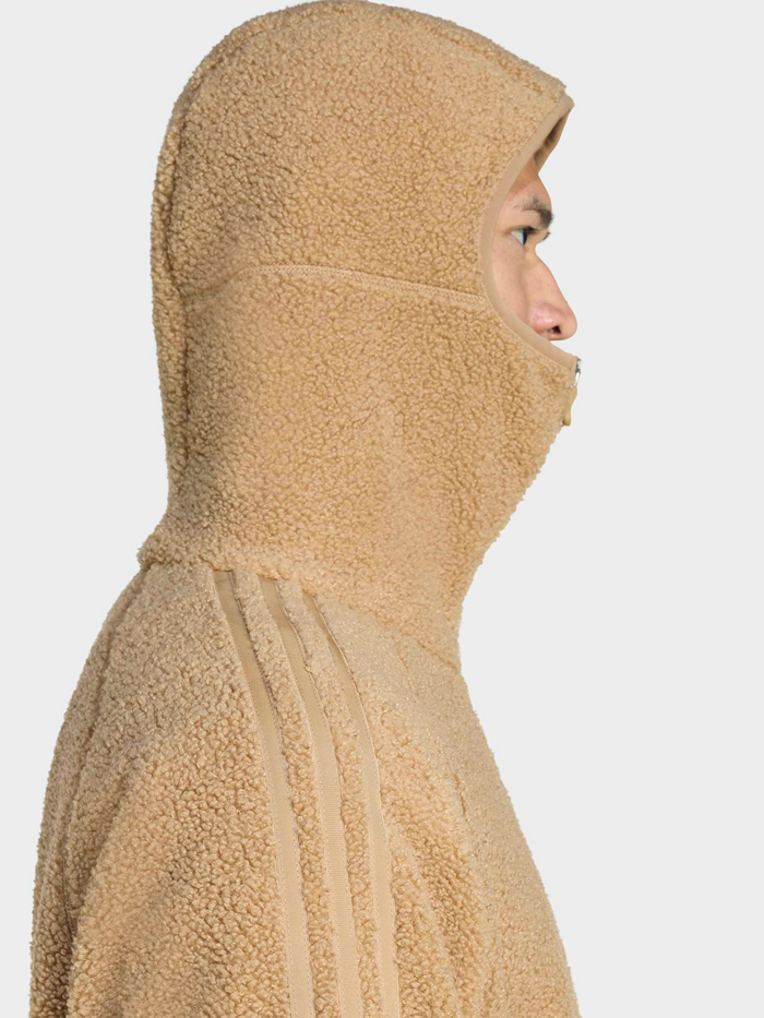 Borg Fleece Teamgeist 1/4 Zip Hoodie