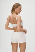 Bridget Pointelle Shorties in White