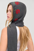 Brooks Knit Balaclava - Smoky Rose