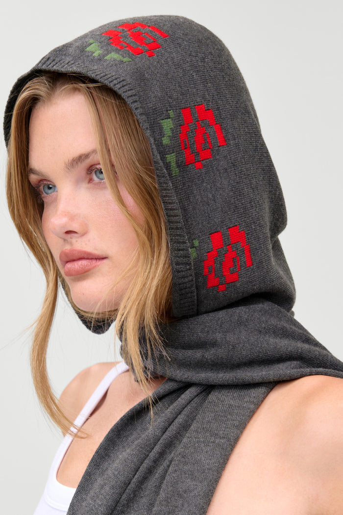 Brooks Knit Balaclava - Smoky Rose