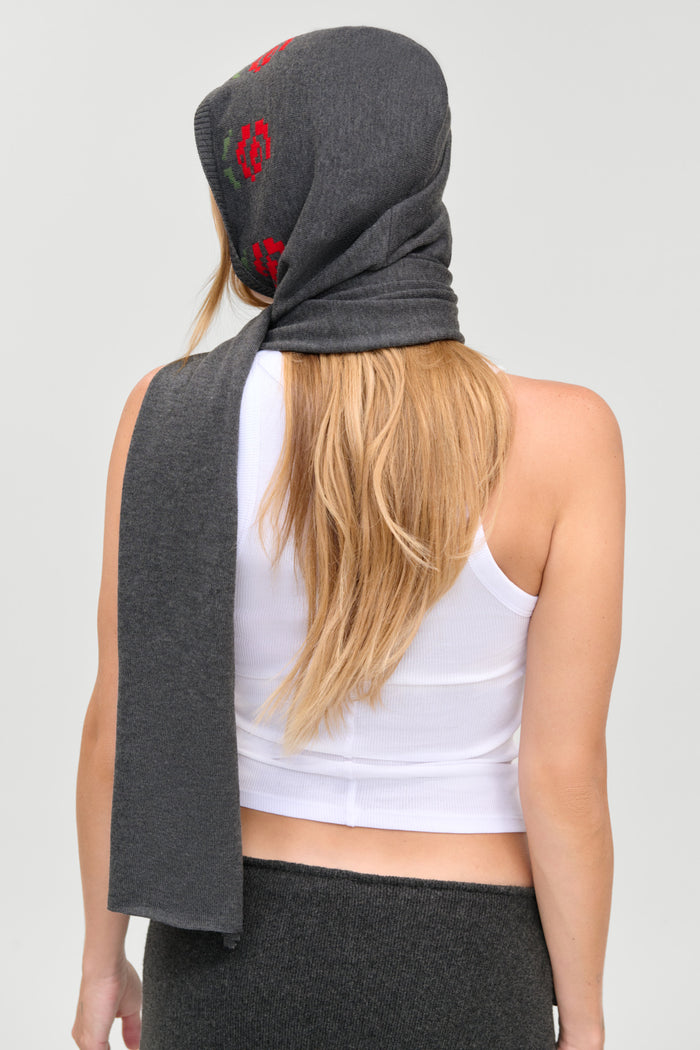 Brooks Knit Balaclava - Smoky Rose