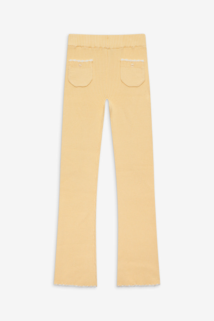 Camden Knit Pants Vanilla Sugar