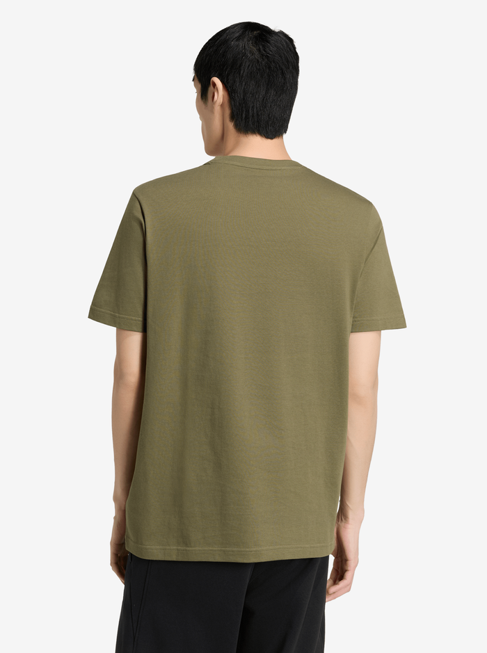 Camo Three Bar Logo Graphic T-Shirt