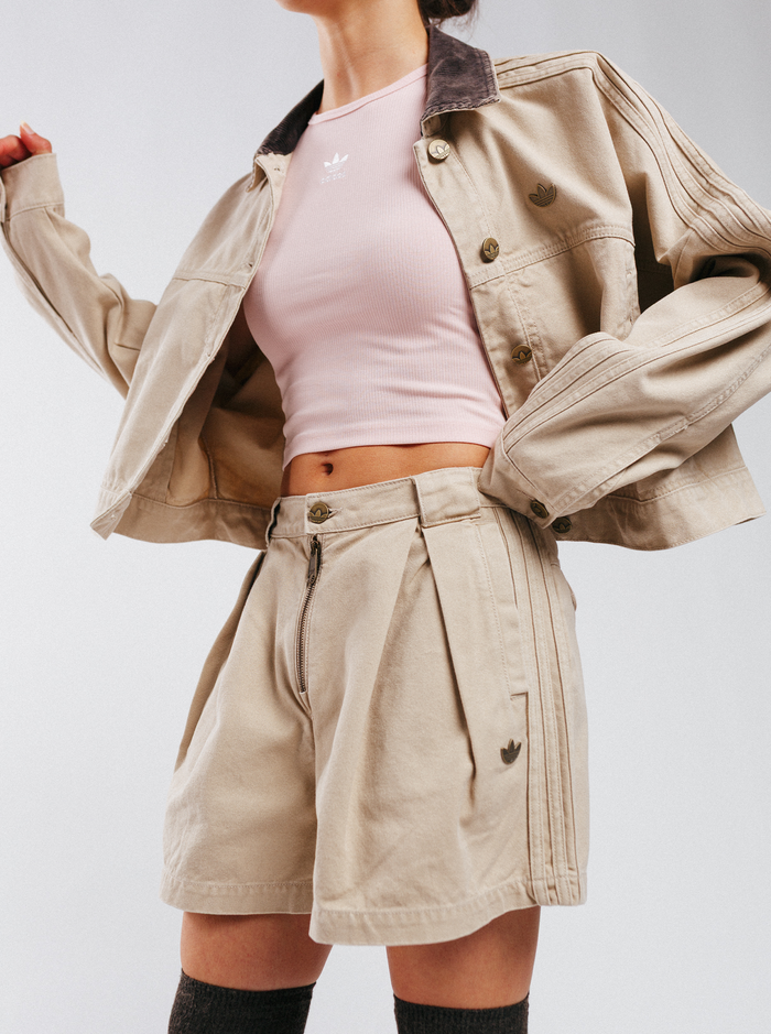 Canvas Loose Shorts