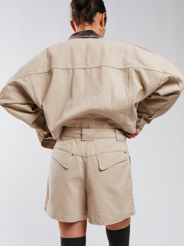 Canvas Loose Shorts