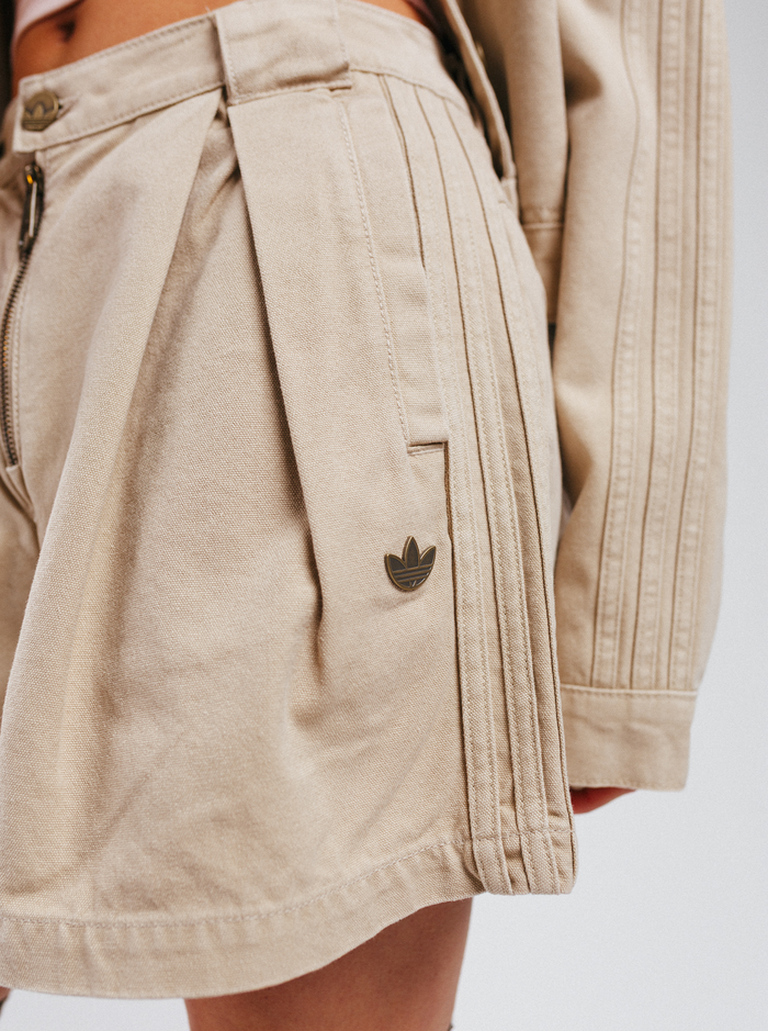 Canvas Loose Shorts