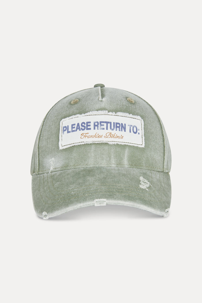 Carolina Distressed Canvas Baseball Cap - Harvest