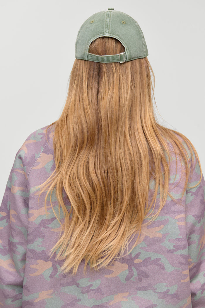 Carolina Distressed Canvas Baseball Cap - Harvest