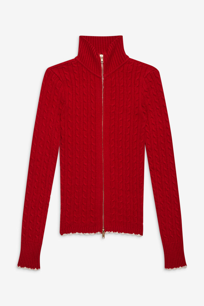 Carter Cable Knit Sweater Heartstrings
