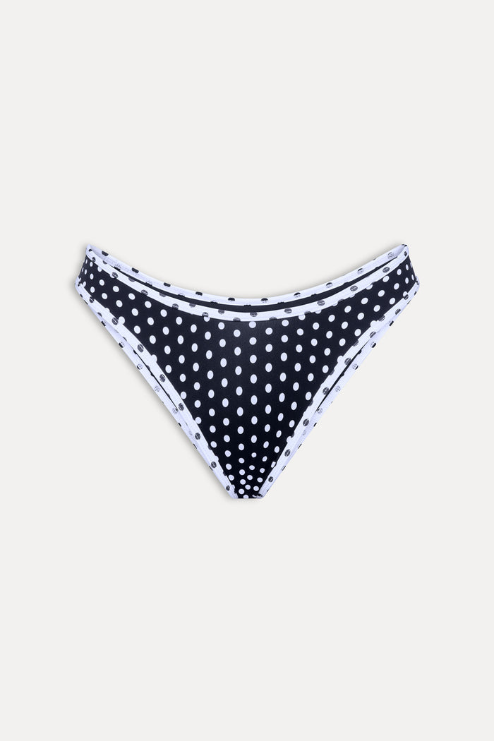 Catalina Full Coverage Bikini Bottom Classic Polka Dot