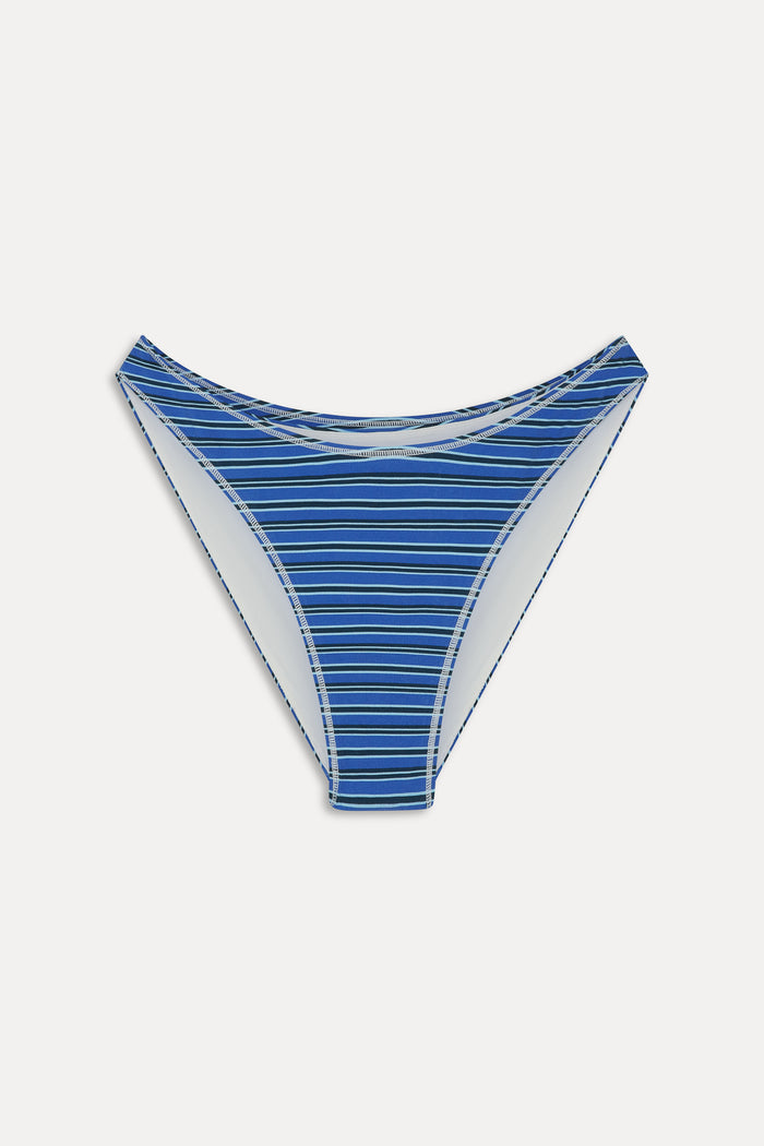 Catalina Full Coverage Bikini Bottom - Summer Stripe