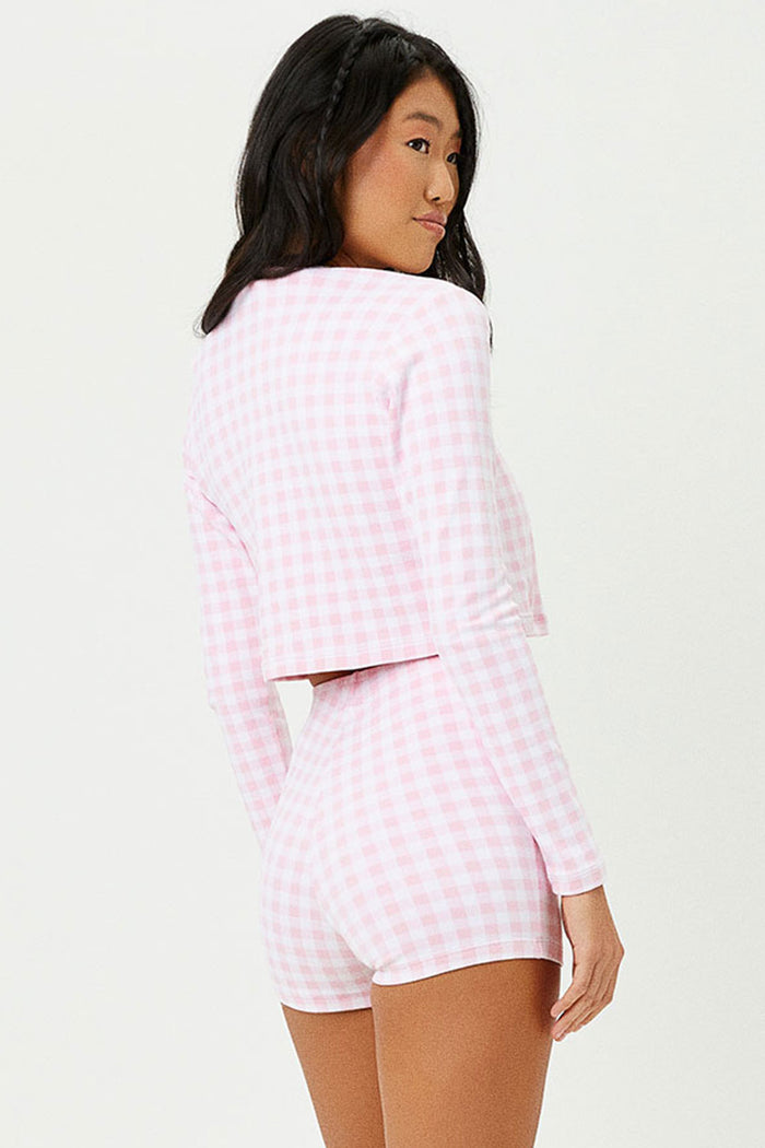 Cheri Pink Picnic Cardigan Sweater