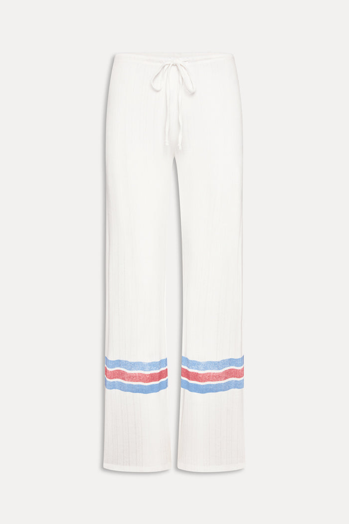Class Act Relaxed Pointelle Pants - Book Club