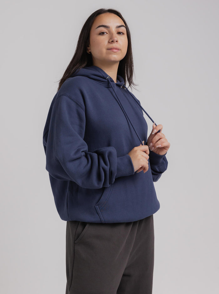 Classic Hood in Washed Blue