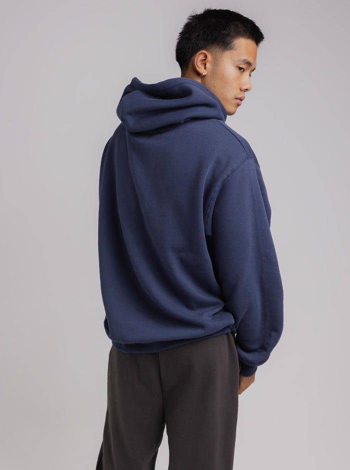 Classic Hood in Washed Blue