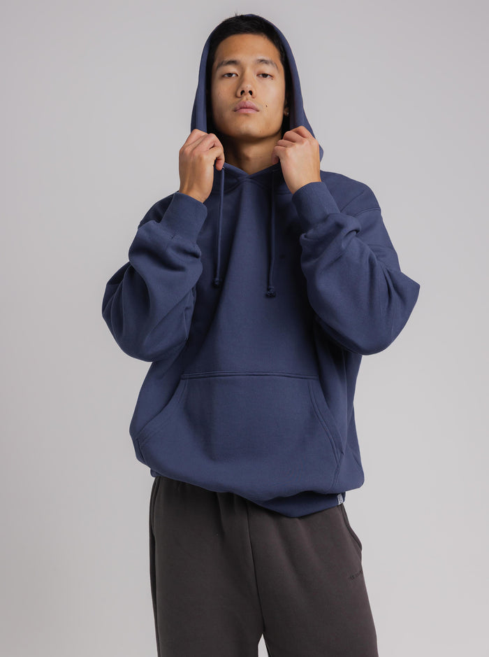 Classic Hood in Washed Blue